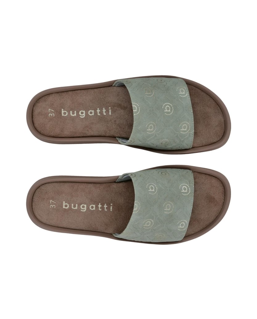BUGATTI-Pantoletten-grün