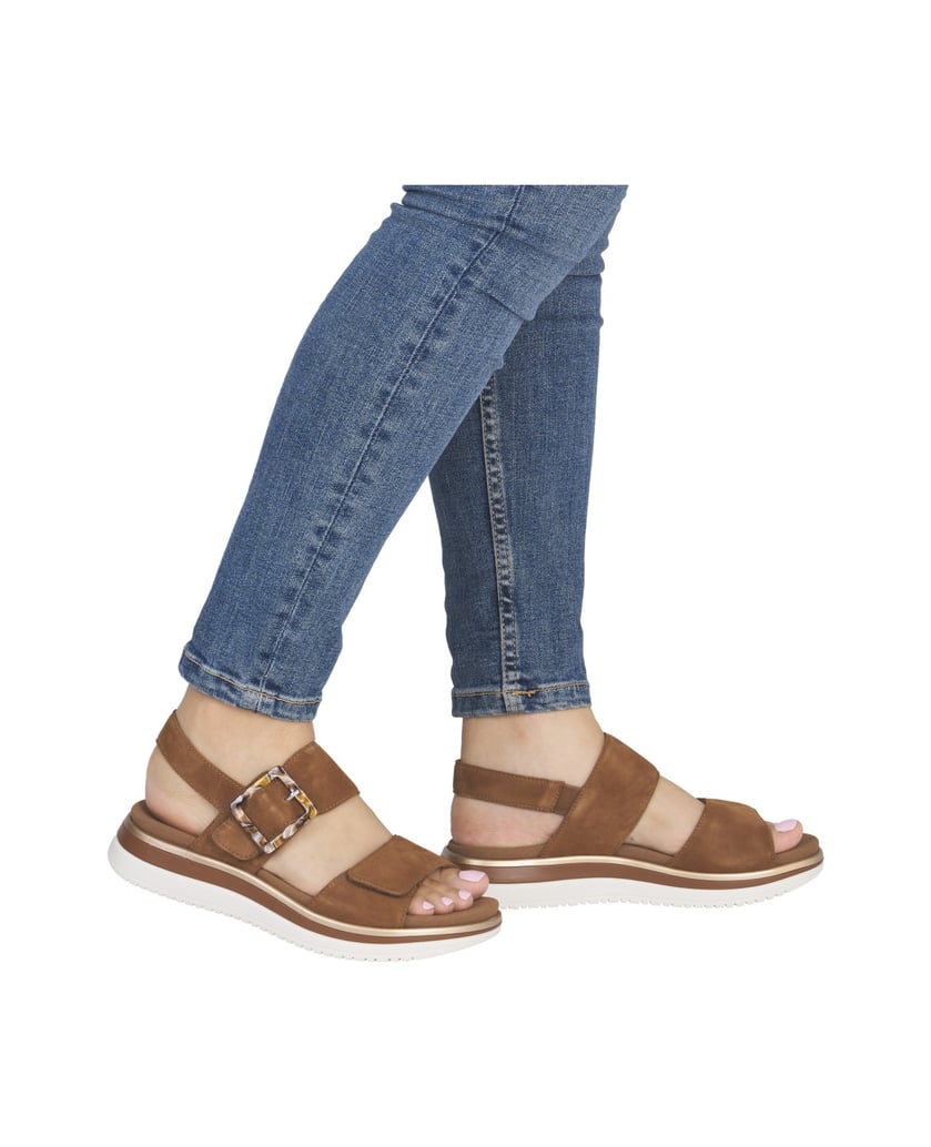 Remonte-Riemchensandalen-D1J62-braun