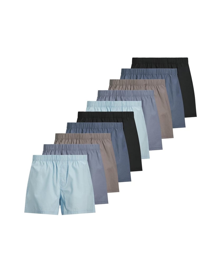 Jack-&-Jones-Herren-Web-Boxershorts-10er-Pack-JACMILANO-WOVEN-BOXERS-10-PACK-mehrfarbig-