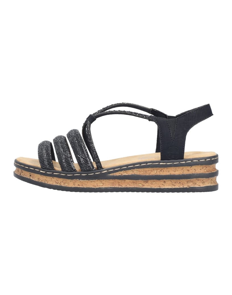 Rieker-Keilsandaletten-62977-schwarz