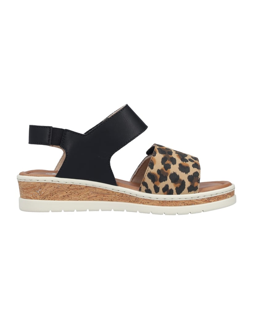 Rieker-Riemchensandalen-V4181-Animalprint