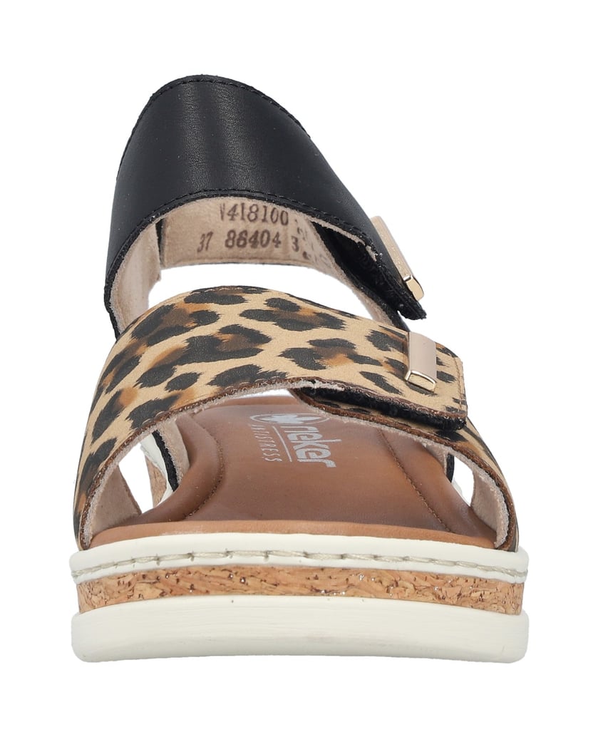 Rieker-Riemchensandalen-V4181-Animalprint