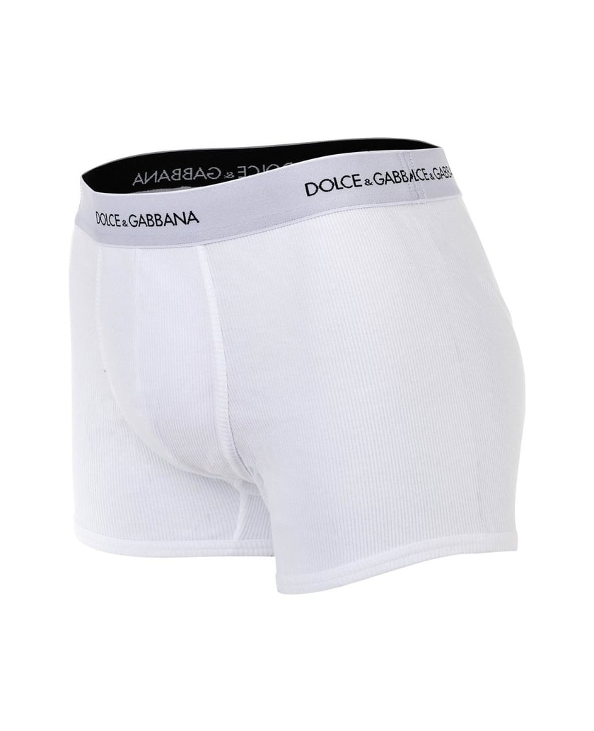 Dolce-&-Gabbana-Herren-Boxershort-Fine-Rib-Regular-Boxer-weiss
