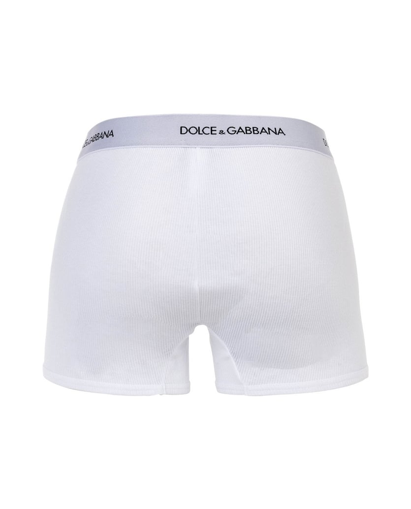 Dolce-&-Gabbana-Herren-Boxershort-Fine-Rib-Regular-Boxer-weiss