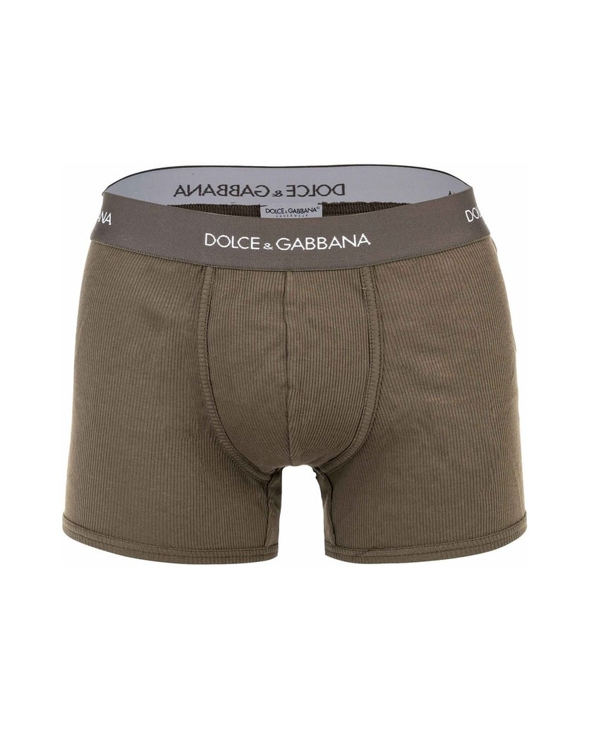 Dolce-&-Gabbana-Herren-Boxershort-Fine-Rib-Regular-Boxer-oliv