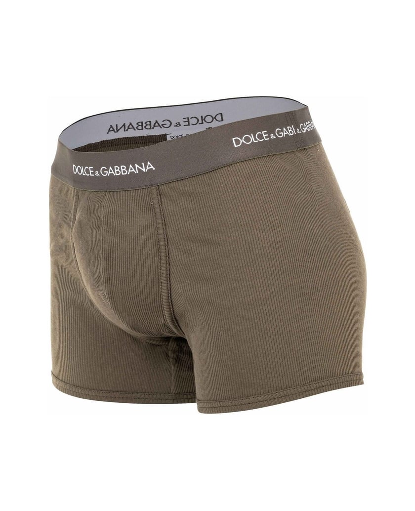 Dolce-&-Gabbana-Herren-Boxershort-Fine-Rib-Regular-Boxer-oliv