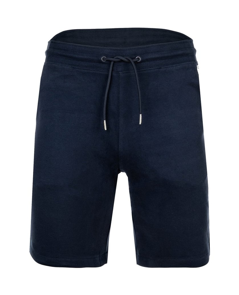 U.S.-POLO-Herren-Shorts-1er-Pack-Diagonal-Fleece-Caarbon-Finsih-Sweatshort-dunkelblau