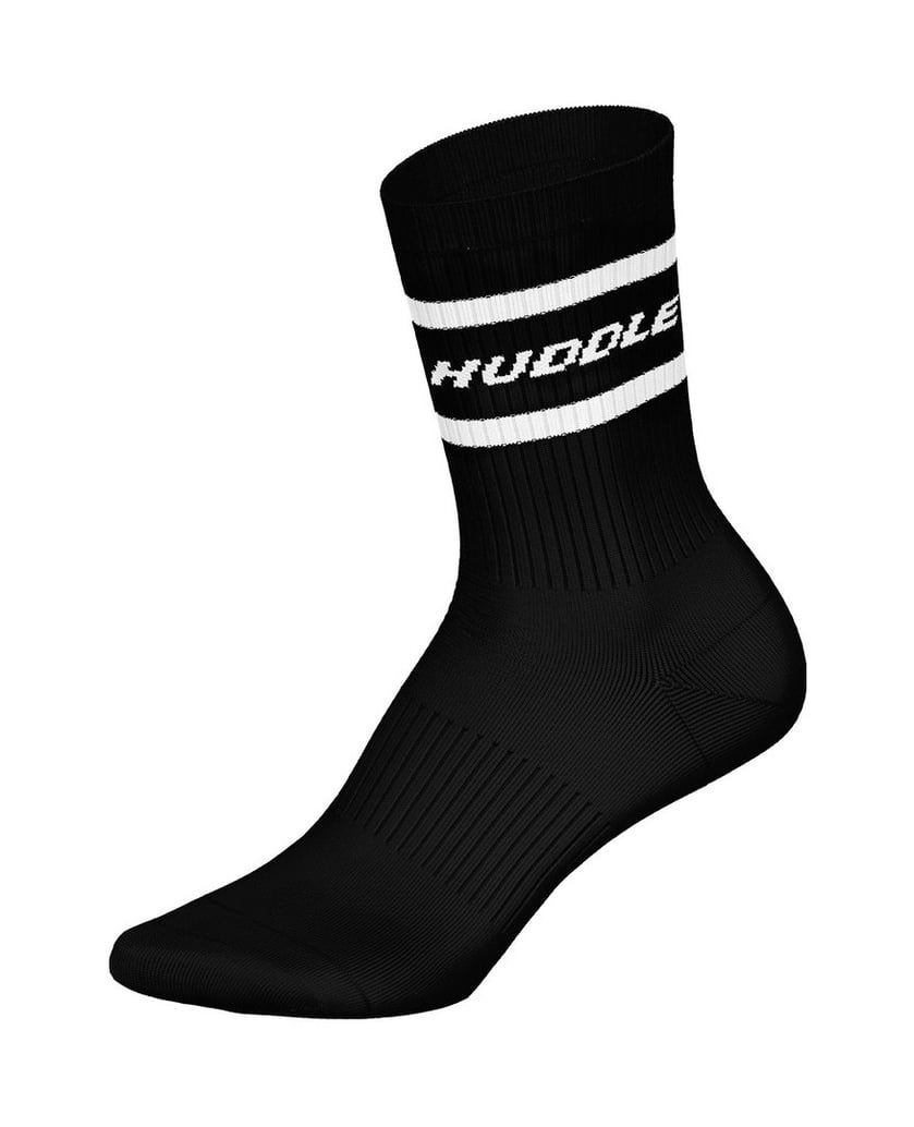 HUDDLE-Unisex-Socken-6er-Pack-HUDDLE-6pk-Crew-Socks-Stripe-schwarz