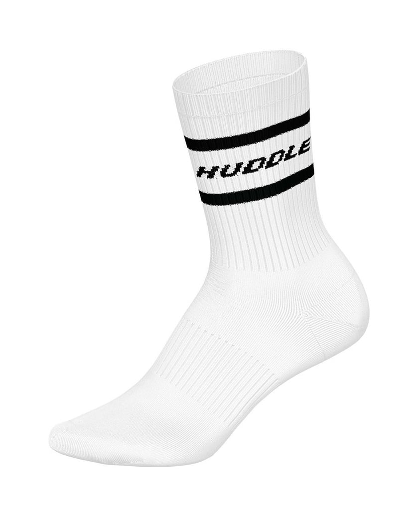HUDDLE-Unisex-Socken-6er-Pack-HUDDLE-6pk-Crew-Socks-Stripe-weiss