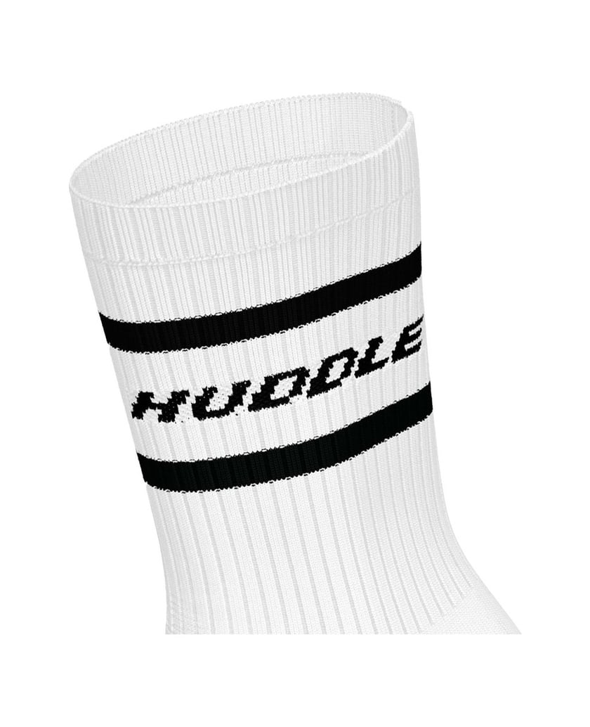 HUDDLE-Unisex-Socken-6er-Pack-HUDDLE-6pk-Crew-Socks-Stripe-weiss