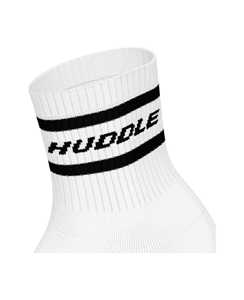 HUDDLE-Unisex-Socken-6er-Pack-HUDDLE-6pk-Short-Crew-Socks-Stripe-weiss