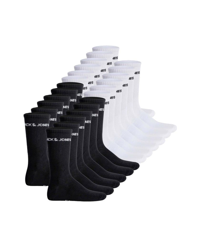Jack-&-Jones-Herren-Socken-24er-Pack-JACLOGO-24-PACK-weiss