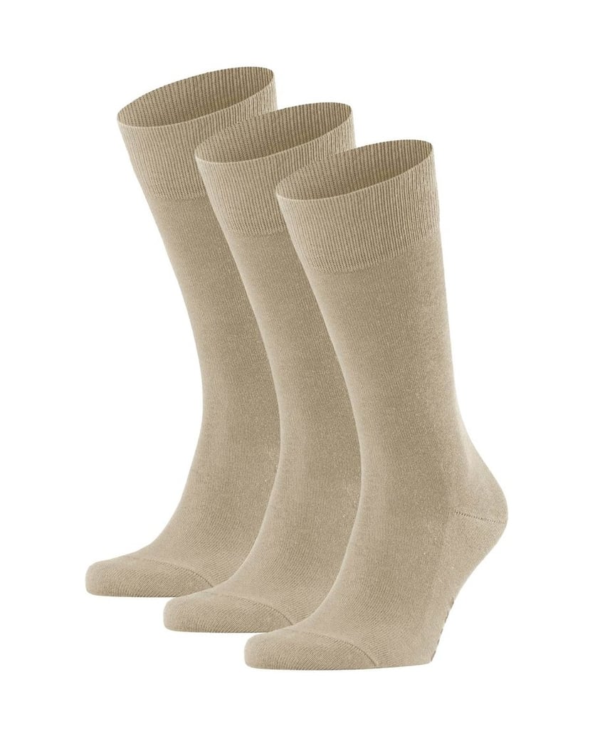 Falke-Herren-Socken-3er-Pack-FALKE-Family-SO-beige