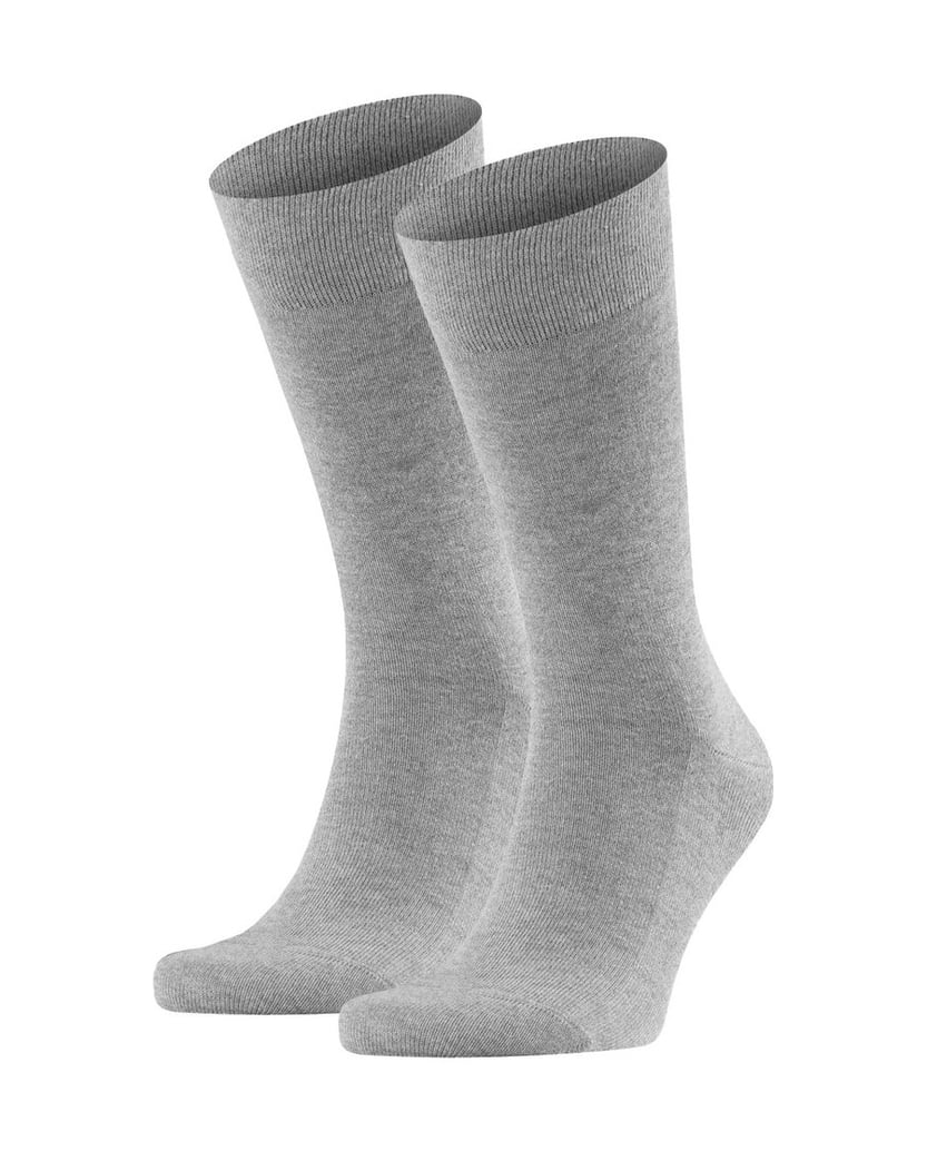 Falke-Herren-Socken-2er-Pack-grau