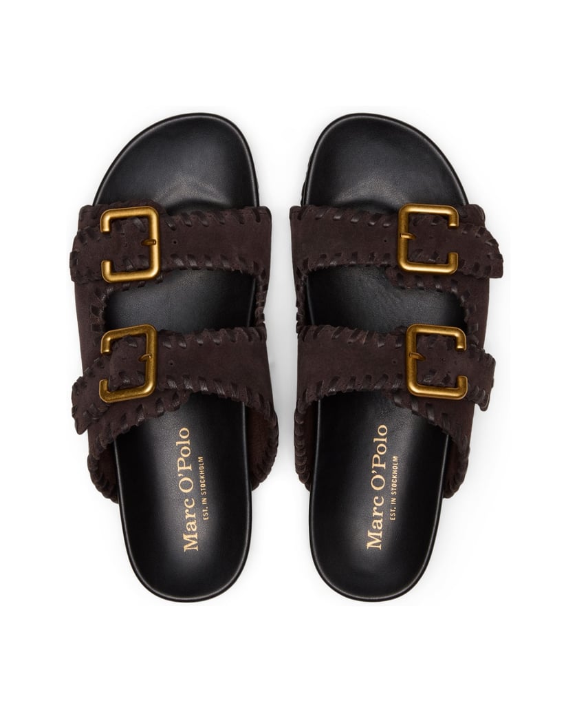 Marc-O´Polo-Pantolette-Model-Floria-dunkelbraun