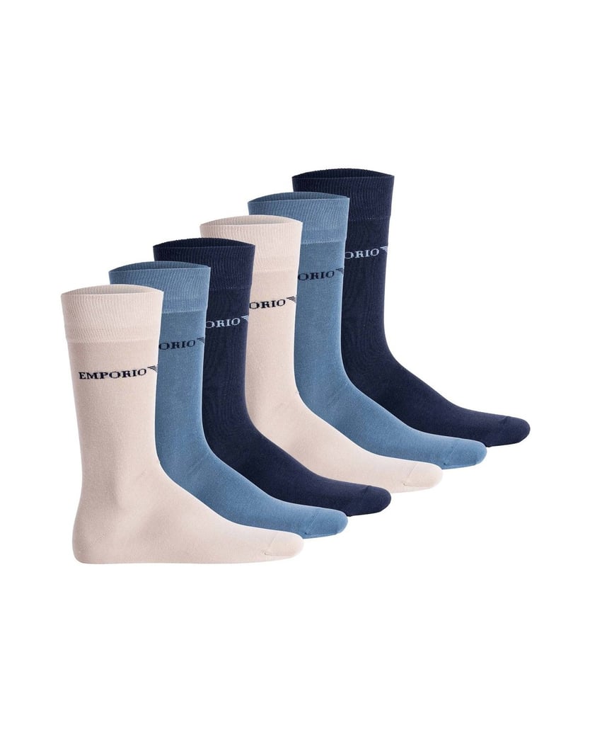 Emporio-Armani-Herren-Socken-6er-Pack-mehrfarbig-