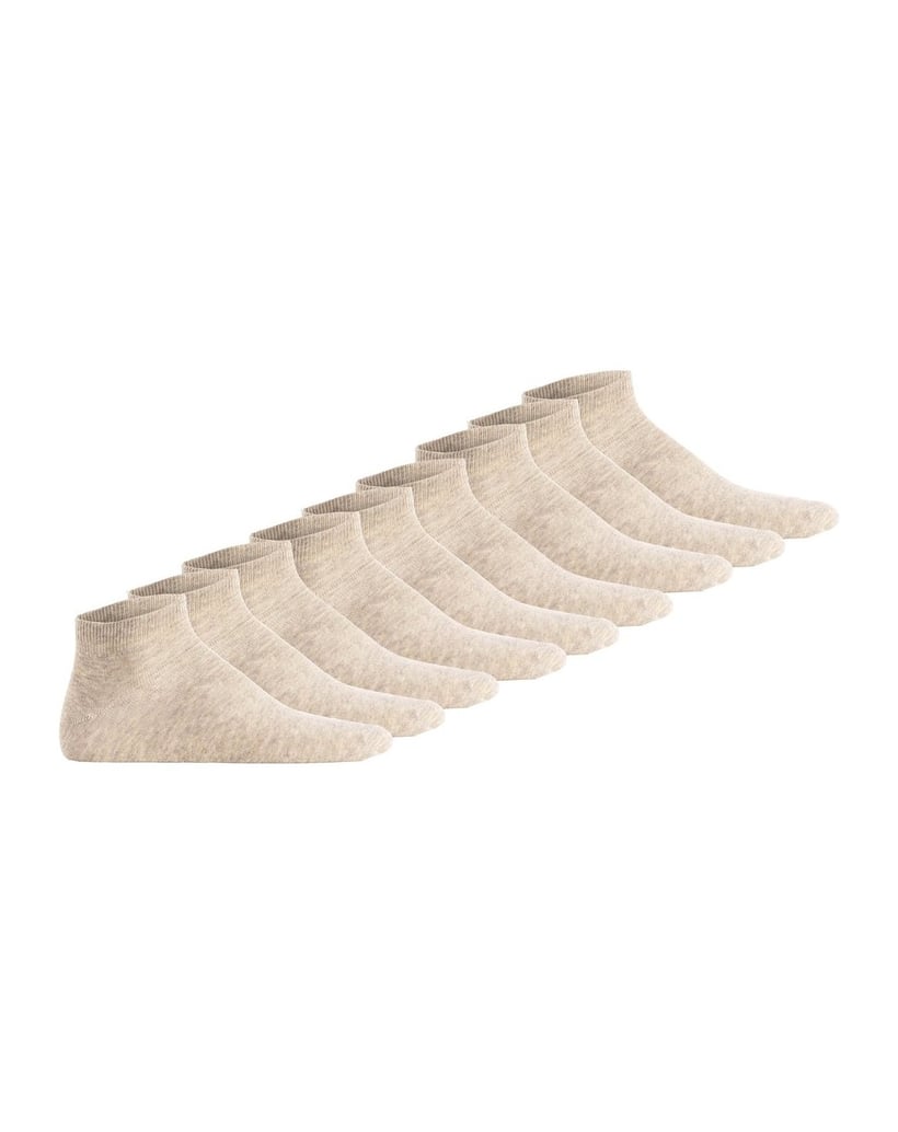 Hudson-Unisex-Socken-9er-Pack-SIMPLY³-3-PACK-SNEAKER-beige