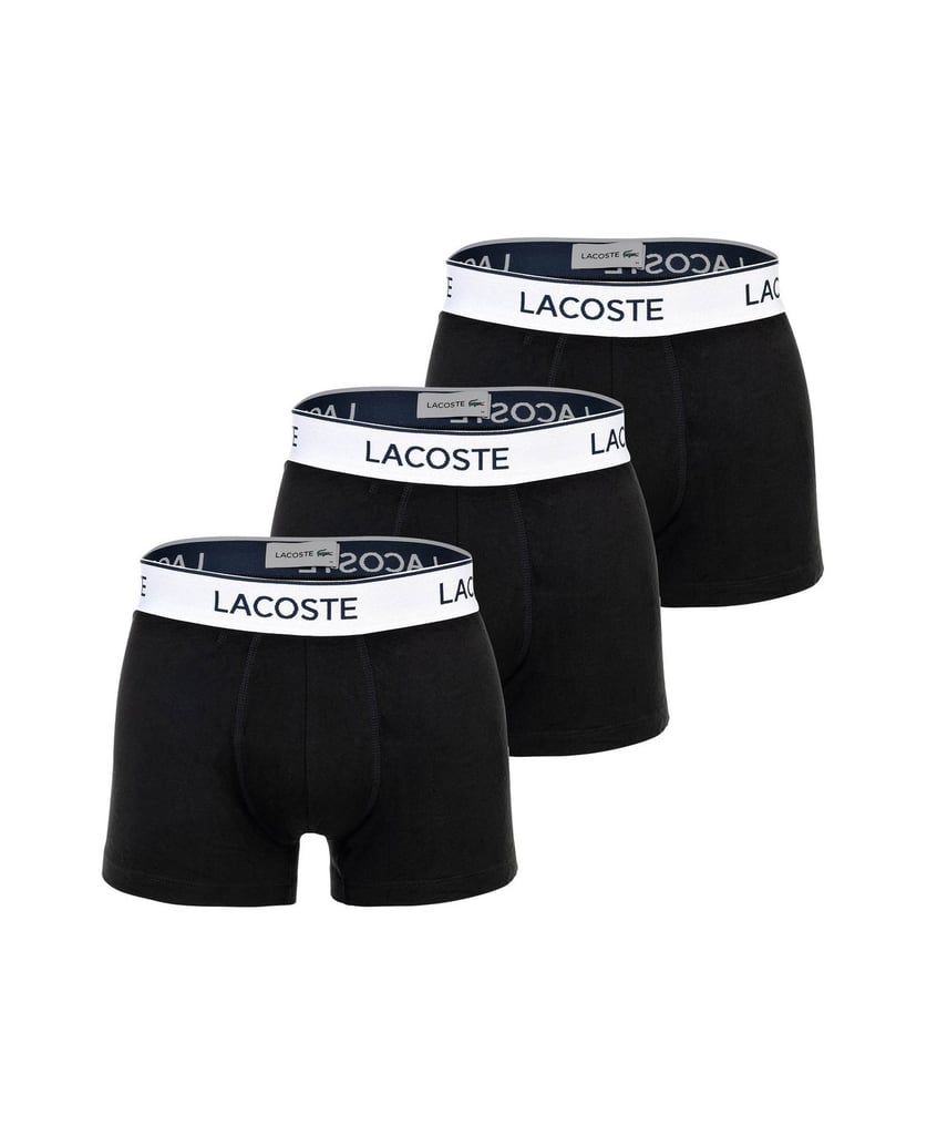 LACOSTE-Herren-Boxershort-3er-Pack-PACK-DE-3-BOXERS-COURTS-schwarz