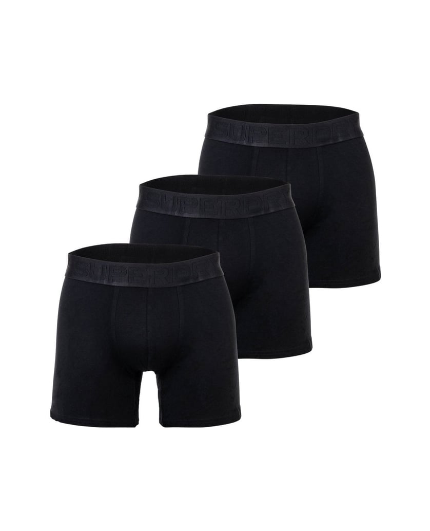 Superdry-Herren-Boxershort-3er-Pack-BOXER-TRIPLE-PACK-schwarz