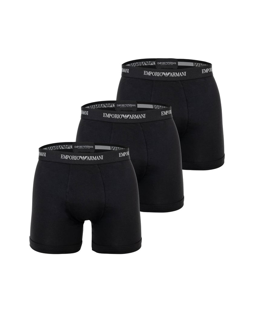 Emporio-Armani-Herren-Boxershort-3er-Pack-CORE-LOGOBAND-schwarz