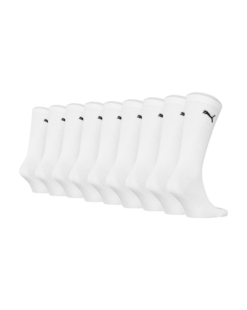 Puma-Unisex-Socken-9er-Pack-weiss
