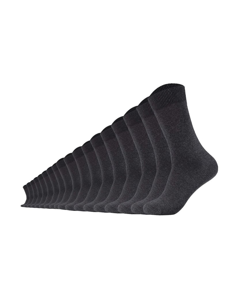 Camano-Unisex-Socken-18er-Pack-grau