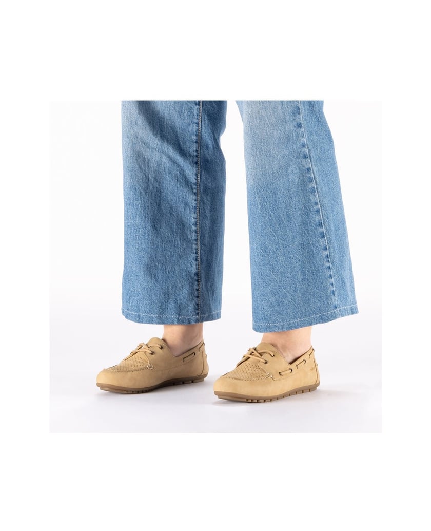 Rieker-Schnürschuhe-43800-beige