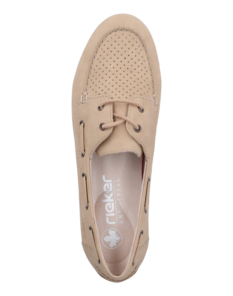 Rieker-Schnürschuhe-43800-beige