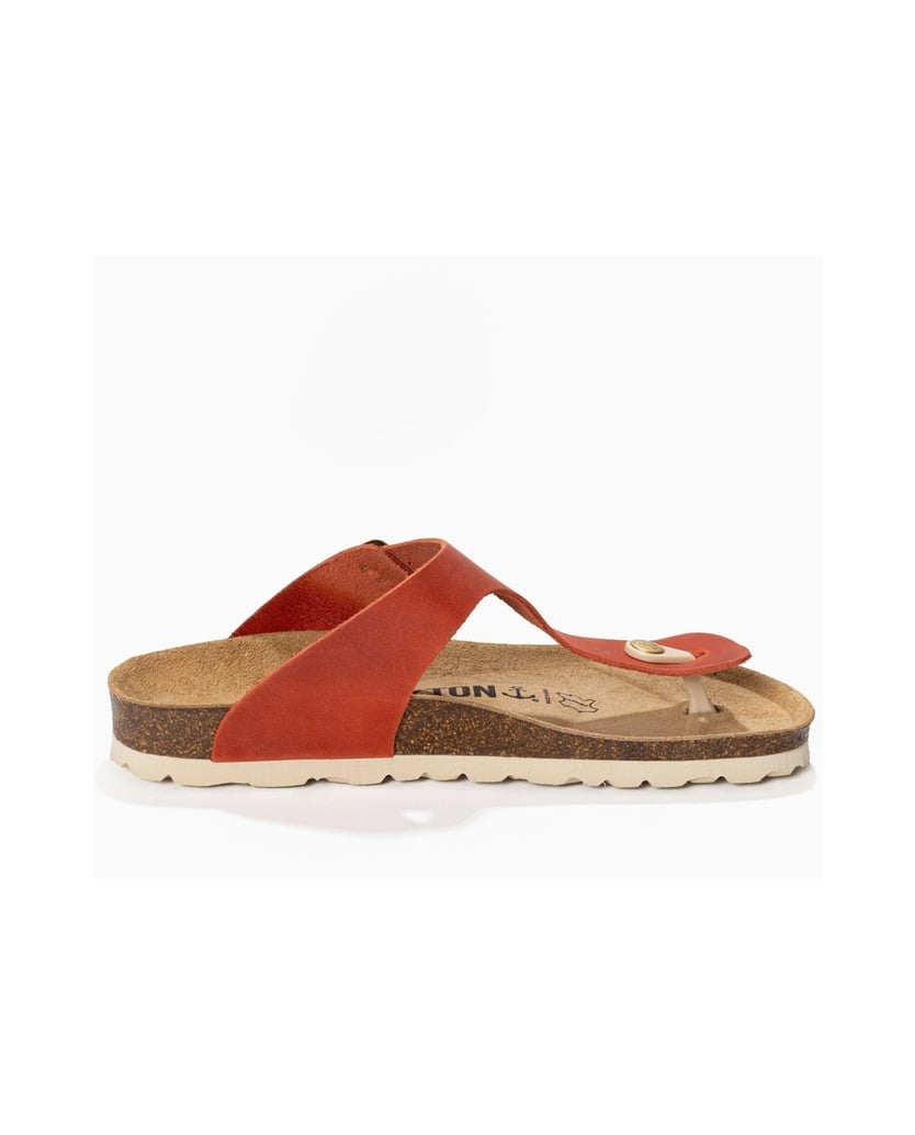 Bayton-Lederpantoletten-Damen-Mercure-orange