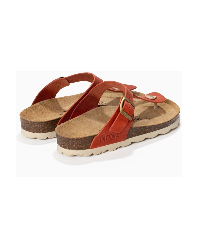 Bayton-Lederpantoletten-Damen-Mercure-orange
