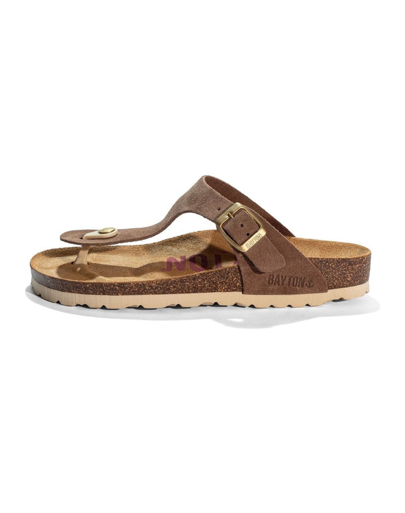 Bayton-Sandalen-WILDLEDER-Damen-MERCURE-beige