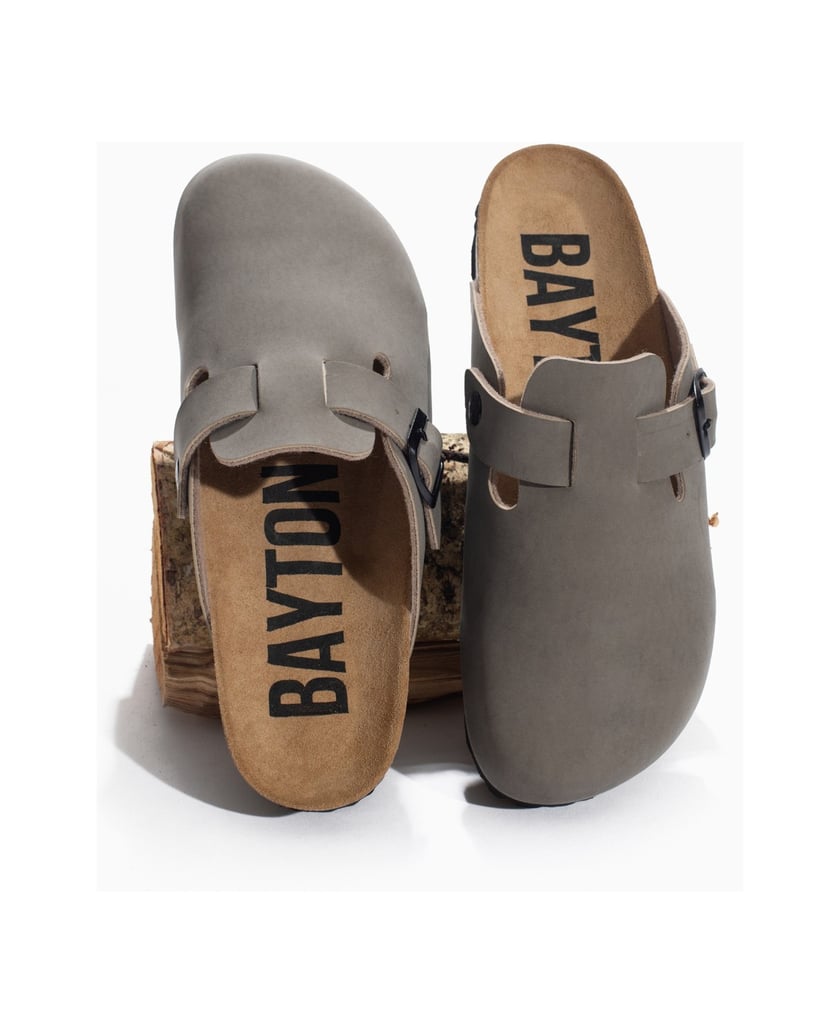 Bayton-MOKE-mules-homme-taupe