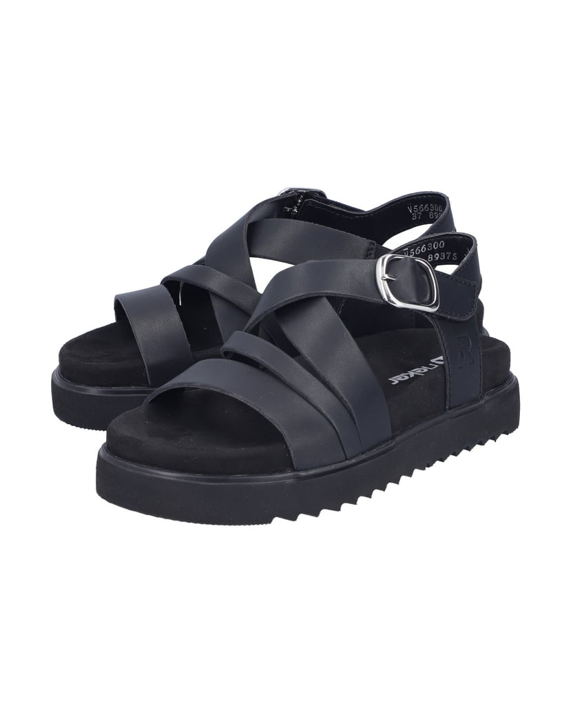 Rieker-Riemchensandalen-V5663-schwarz