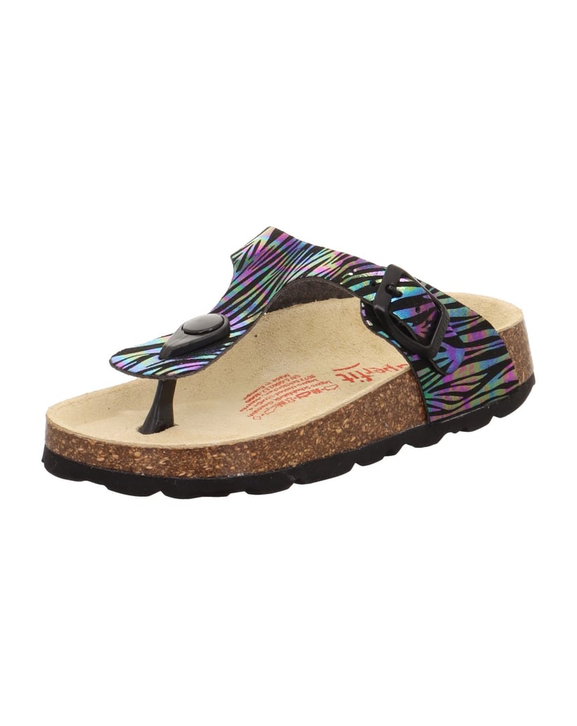 Superfit-Tieffußbett-Pantolette-FUSSBETTPANTOFFEL-schwarz