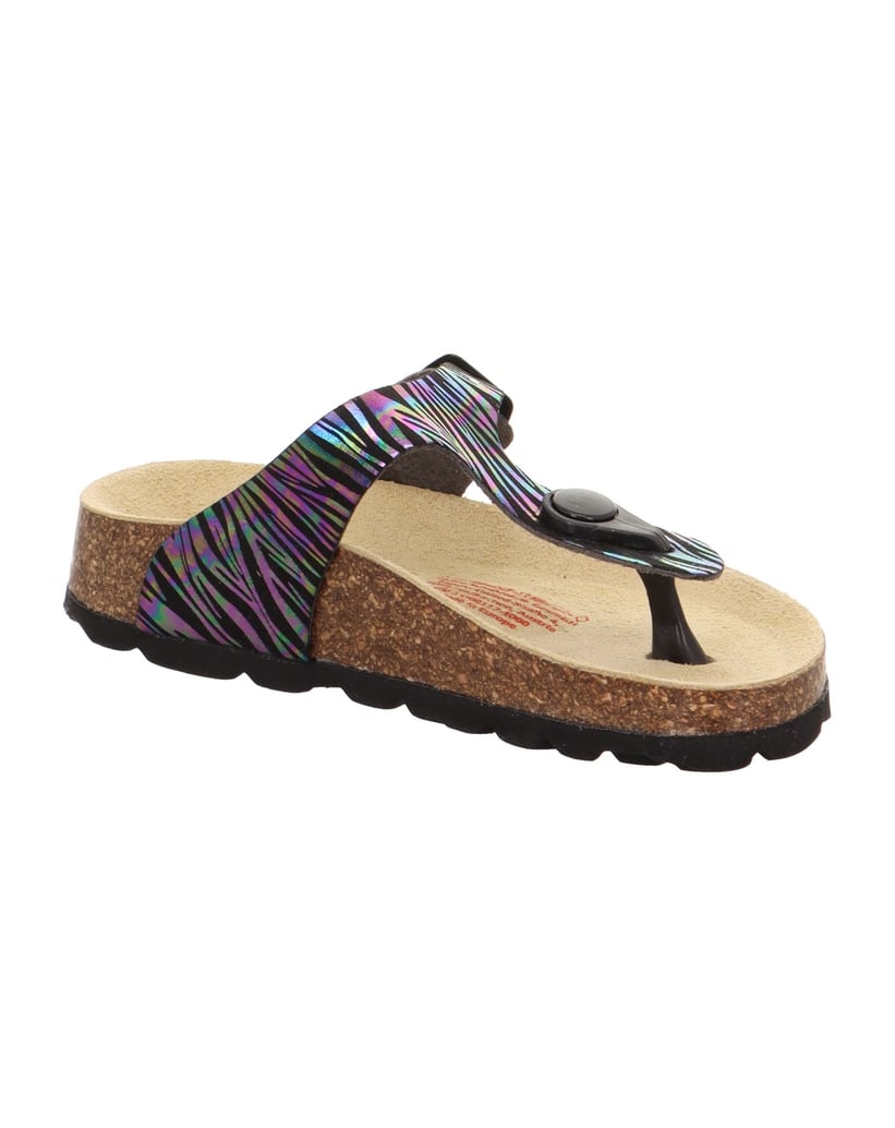 Superfit-Tieffußbett-Pantolette-FUSSBETTPANTOFFEL-schwarz
