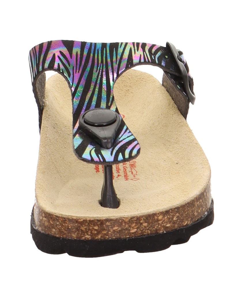 Superfit-Tieffußbett-Pantolette-FUSSBETTPANTOFFEL-schwarz
