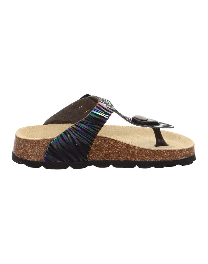 Superfit-Tieffußbett-Pantolette-FUSSBETTPANTOFFEL-schwarz