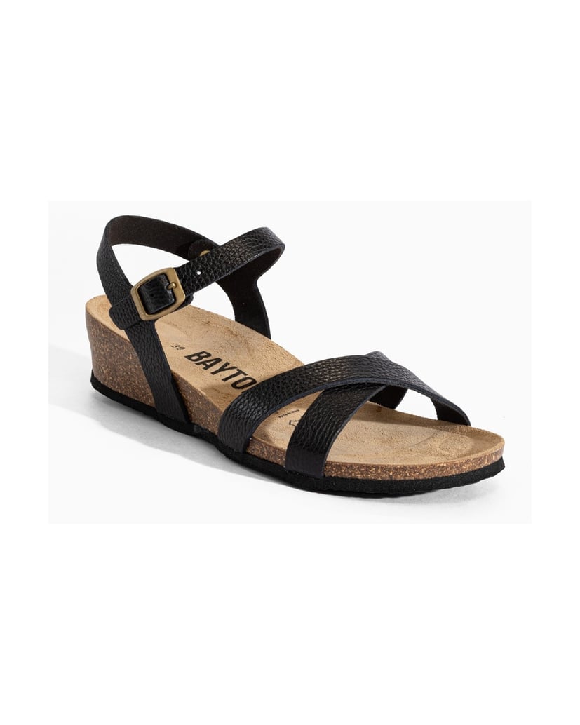 Bayton-Leather-women-sandals-CANBERRA-schwarz