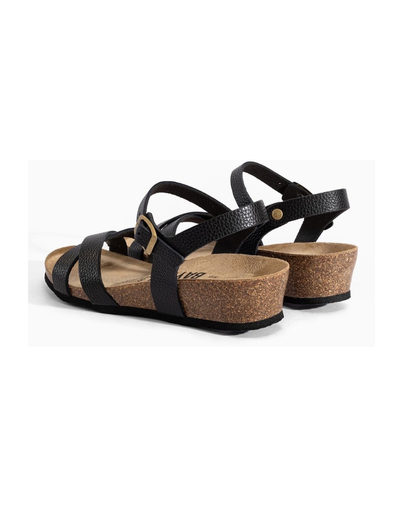 Bayton-Leather-women-sandals-CANBERRA-schwarz