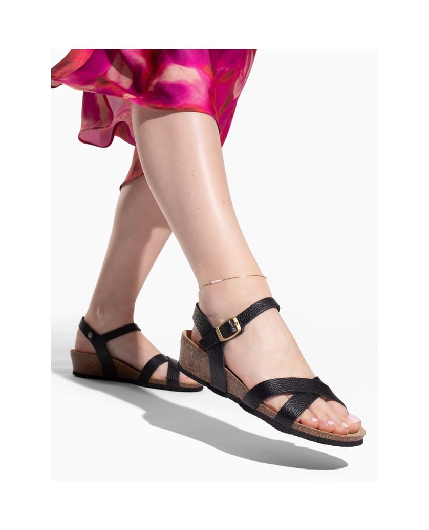 Bayton-Leather-women-sandals-CANBERRA-schwarz