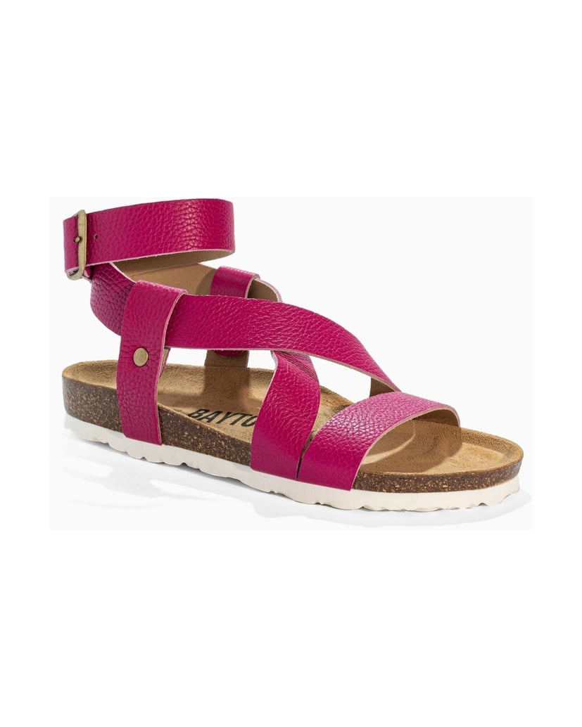 Bayton-Leather-women-sandals-MYKONOS-pink