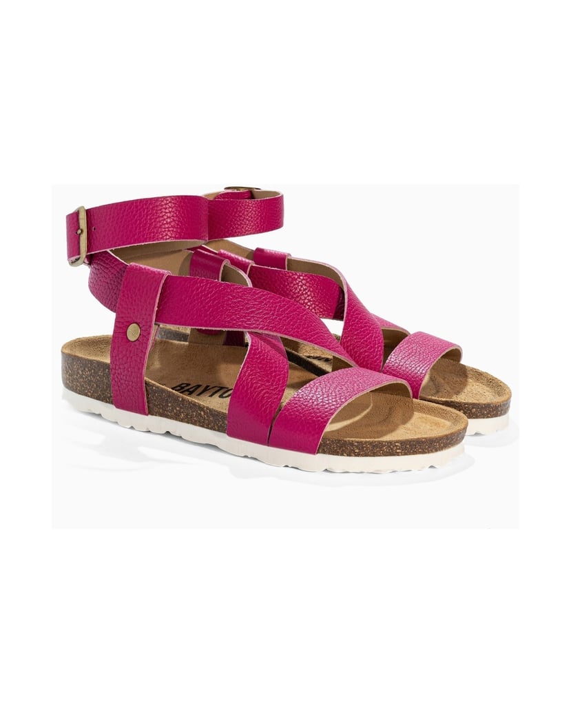 Bayton-Leather-women-sandals-MYKONOS-pink