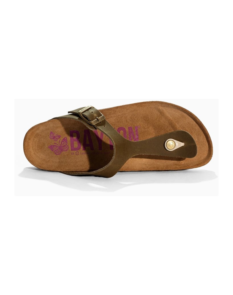 Bayton-Leather-mules-women-Mercure-oliv