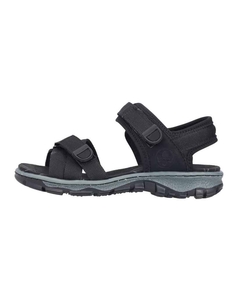 Rieker-Trekkingsandalen-68852-schwarz