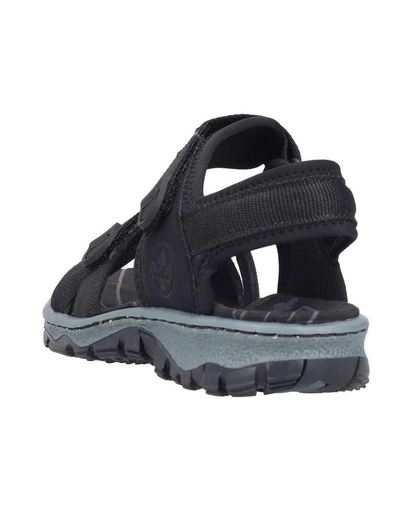 Rieker-Trekkingsandalen-68852-schwarz