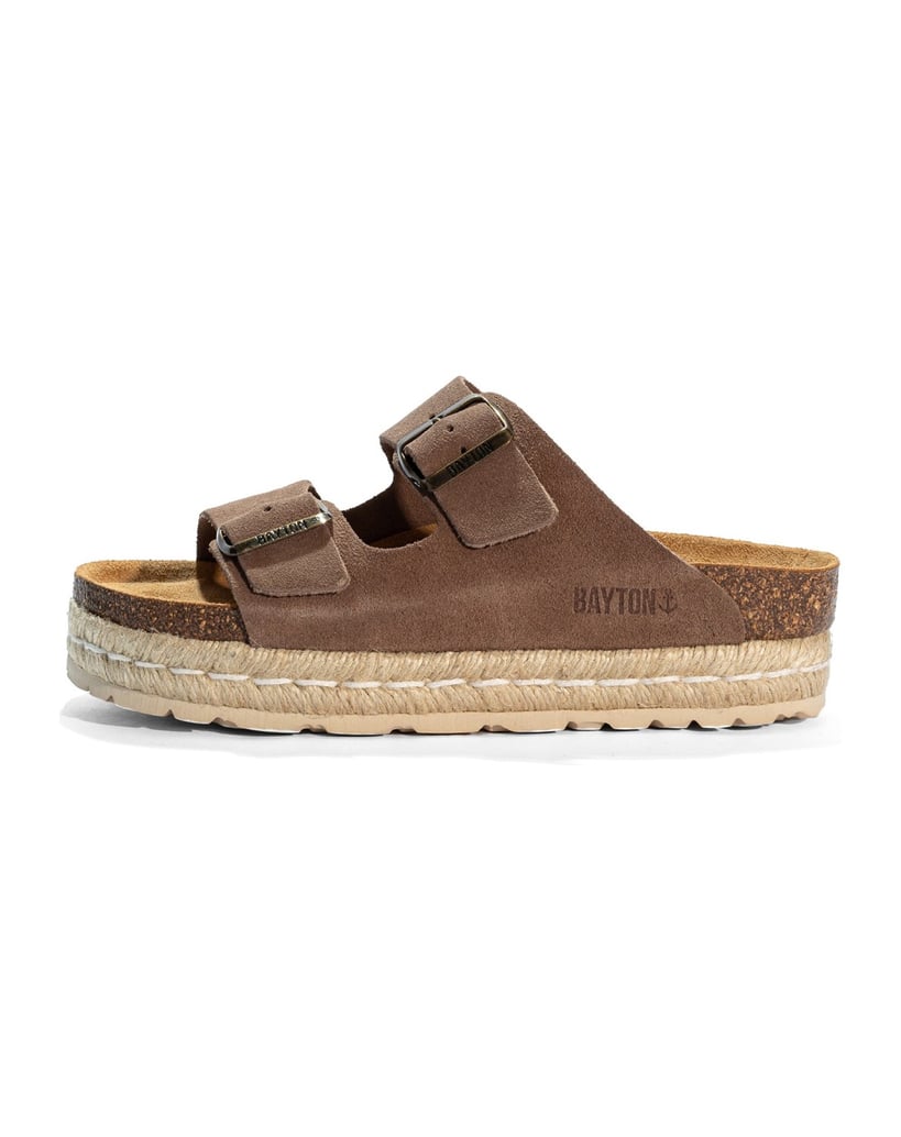Bayton-Sandalen-WILDLEDER-Damen-ALCEE-beige
