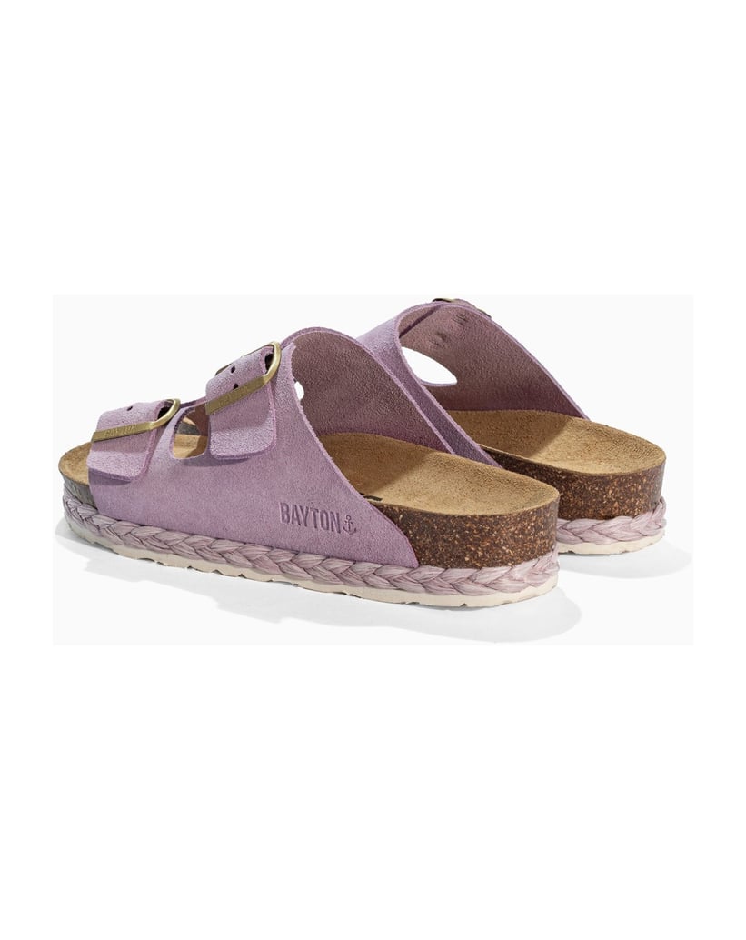 Bayton-Sandalen-WILDLEDER-Damen-BENALLA-lila
