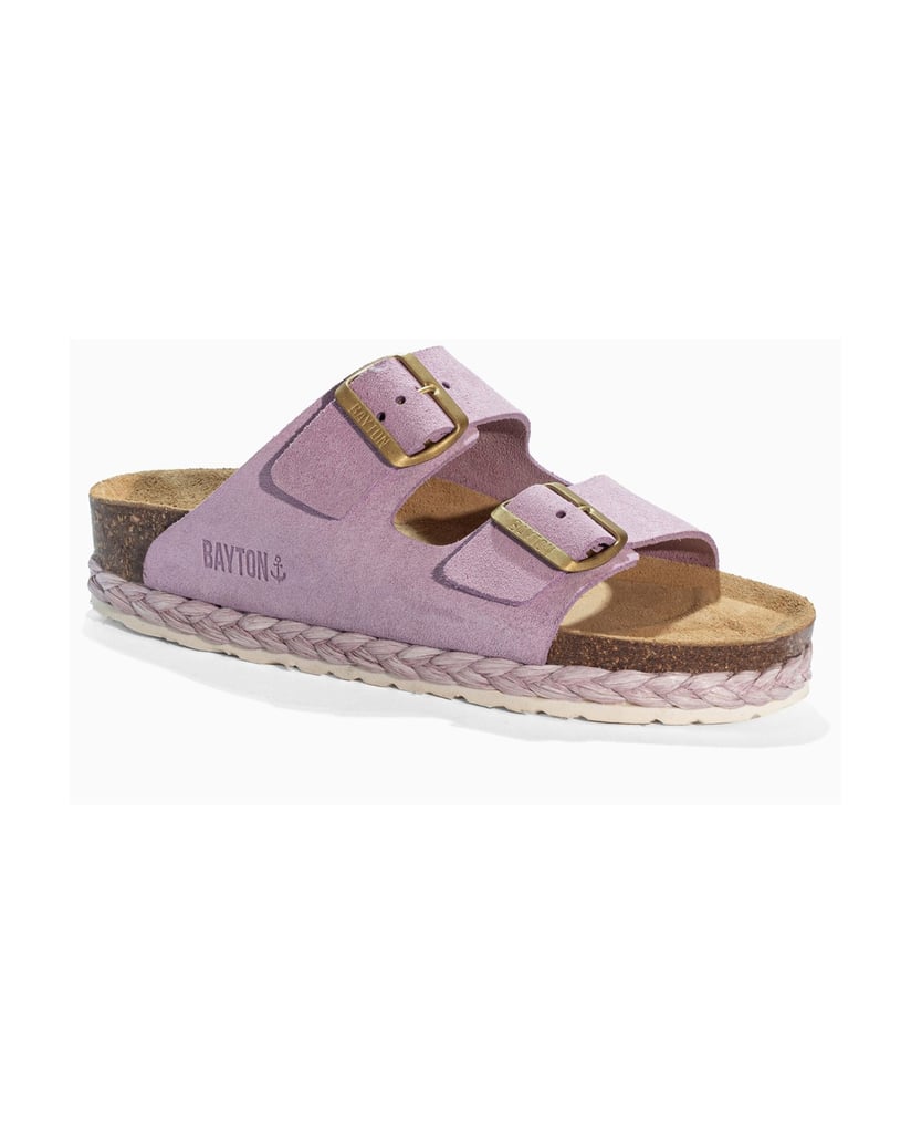 Bayton-Sandalen-WILDLEDER-Damen-BENALLA-lila