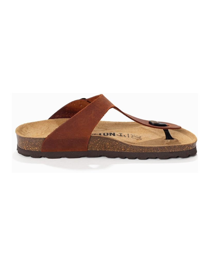 Bayton-Flip-Flops-Leder-Damen-MERCURE-braun