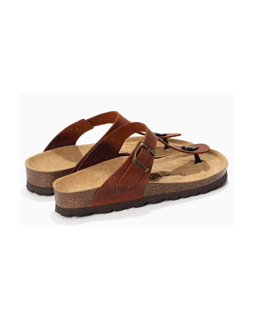 Bayton-Flip-Flops-Leder-Damen-MERCURE-braun